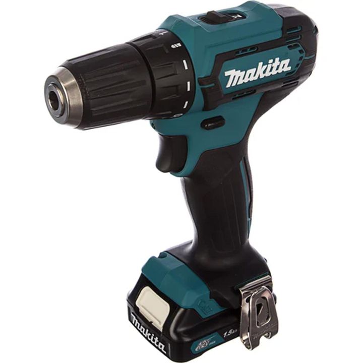 Дрель-шуруповёрт Makita, 12 В, два аккумулятора